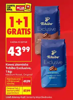 Biedronka Kawa ziarnista Tchibo oferta