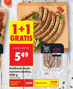 Biedronka Kiełbaski białe Czas na grill oferta