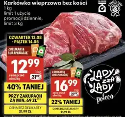 Delikatesy Centrum Karkówka wieprzowa bez kości oferta