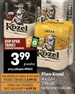 Delikatesy Centrum Piwo Kozel oferta