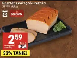 Delikatesy Centrum Pasztet z całego kurczaka Sokolów oferta
