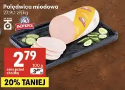 Delikatesy Centrum Połędwica miodowa INDYKPOL oferta