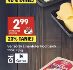 Delikatesy Centrum Ser żółty Ementaler Podlasiak oferta