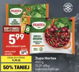 Delikatesy Centrum Zupa Hortex oferta