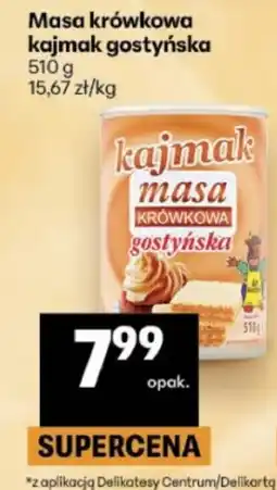 Delikatesy Centrum Kajmak Masa Krówkowa Gostyńska oferta