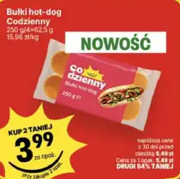 Delikatesy Centrum Bulki hot-dog Codzienny oferta