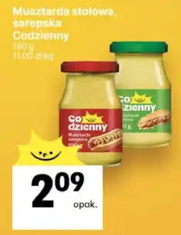 Delikatesy Centrum Musztarda stołowa, sarepska Codzienny oferta