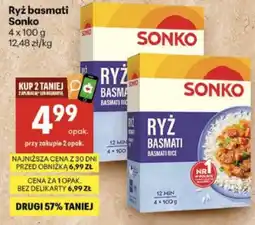 Delikatesy Centrum Ryż basmati Sonko oferta