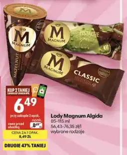 Delikatesy Centrum Lody Magnum Algida oferta
