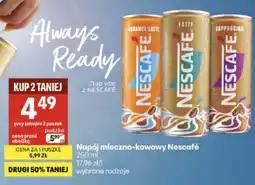 Delikatesy Centrum Napój mleczno-kawowy Nescafé oferta