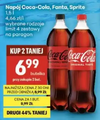 Napój Coca-Cola, Fanta, Sprite