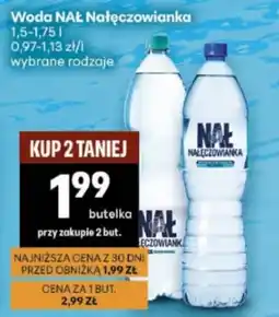 Delikatesy Centrum Woda NAŁ Nałęczowianka oferta