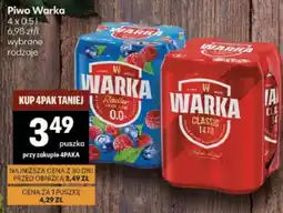Delikatesy Centrum Piwo Warka oferta