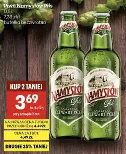 Delikatesy Centrum Piwo Namysłów Pils oferta
