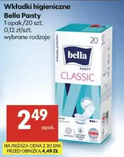 Delikatesy Centrum Wkładki higieniczne Bella Panty Classic oferta