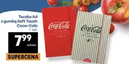 Delikatesy Centrum Teczka A4 z gumką Soft Touch Coca-Cola oferta