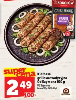 Topaz Kiełbasa grillowa tradycyjna Od Szymona oferta