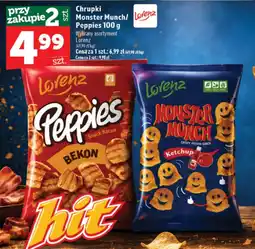 Topaz Chrupki monster munch/peppies oferta