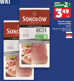 Topaz Sokołów Boczek surowy wędzony oferta