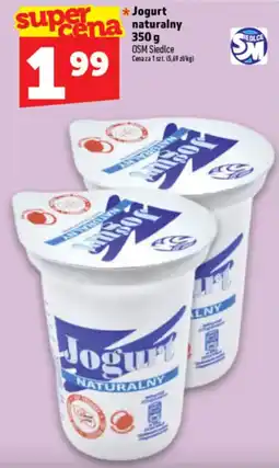 Topaz Jogurt Naturalny OSM Siedlce oferta