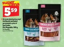 Topaz Gryzak dentystyczny/kielbaski wołowe/przysmak z piersi kurczaka Pet Republic oferta