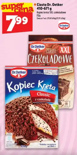 Topaz Dr.Oetker Kopiec Kreta Classic z czekoladą oferta
