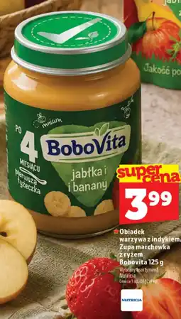 Topaz Obiadek warzywa z indykiem / Zupa marchewka z ryzem Bobovita oferta