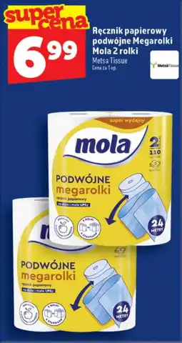 Topaz Ręcznik papierowy podwójne Megarolki Mola oferta