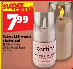 Topaz Świeca LED w tubie Cortina oferta