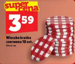 Topaz Wieczko kratka czerwona oferta