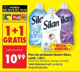 Biedronka Płyn do płukania tkanin Silan oferta