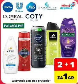 Carrefour Wszystkie żele pod prysznic oferta