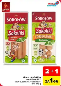 Carrefour Sokoliki drobiowo-cielece oferta
