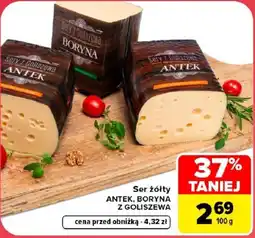 Carrefour Ser żółty ANTEK, BORYNA z Goliszewa oferta