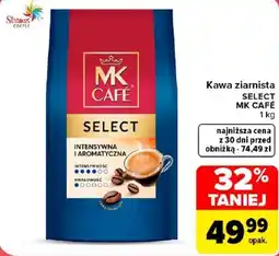 Carrefour Kawa ziarnista SELECT MK CAFÉ oferta
