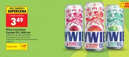 Biedronka Piwo w puszcze Żywiec 0% oferta