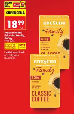 Biedronka Kawa mielona Eduscho Family oferta