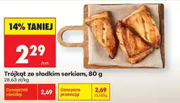 Biedronka Trójkąt ze słodkim serkiem oferta