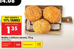 Biedronka Bułka z żółtym serem oferta