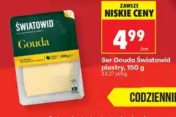 Biedronka Ser Gouda Światowid oferta