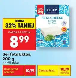 Biedronka Ser feta Ektos oferta