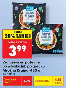 Biedronka Warzywa na patelnię Mroźna Kraina oferta