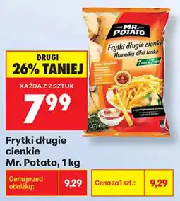Biedronka Frytki długie cienkie Mr. Potato oferta