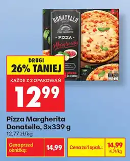 Biedronka Pizza Margherita Donatello oferta