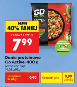 Biedronka Danie proteinowe Go Active oferta