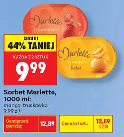 Biedronka Sorbet Marletto oferta