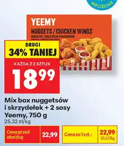 Biedronka Mix box nuggetsów i skrzydełek oferta