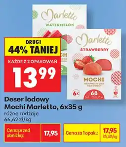 Biedronka Deser lodowy Mochi Marletto oferta