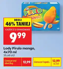 Biedronka Lody Pirulo mango oferta