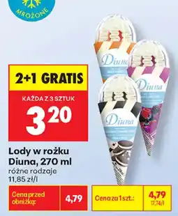 Biedronka Lody w rożku Diuna oferta